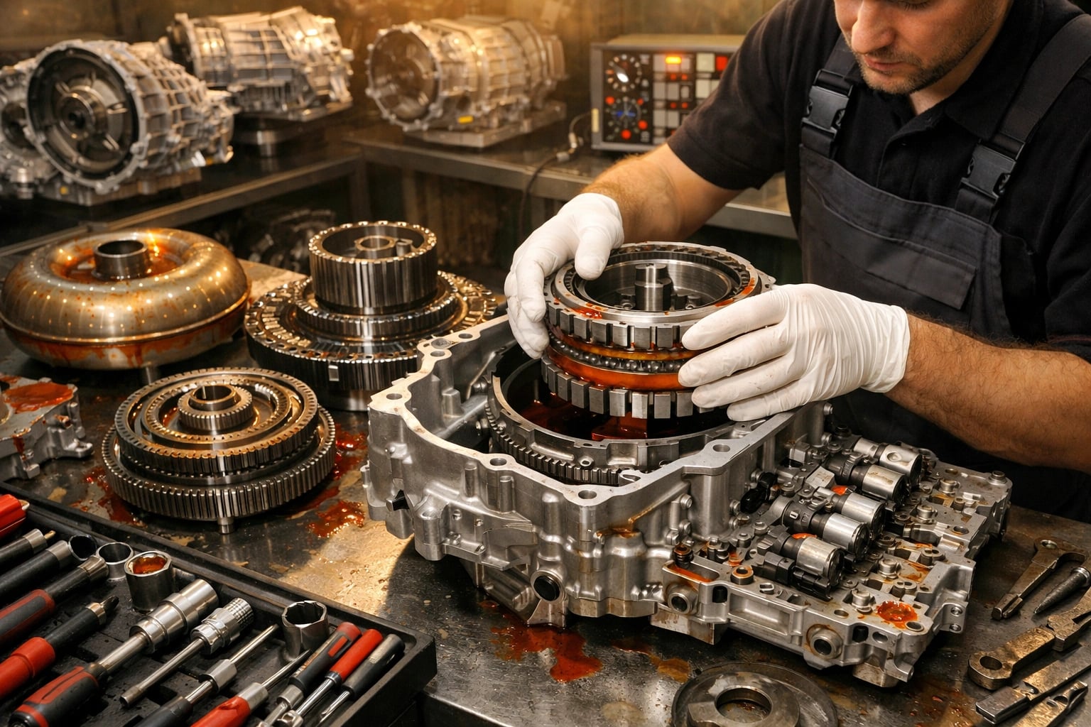 Reparații cutie de viteze în Chișinău — diagnosticare și întreținere transmisie pe Botanica