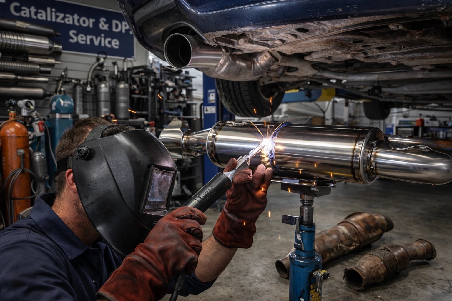 Reparații sistem evacuare în Chișinău — catalizator, DPF, EGR pe Botanica